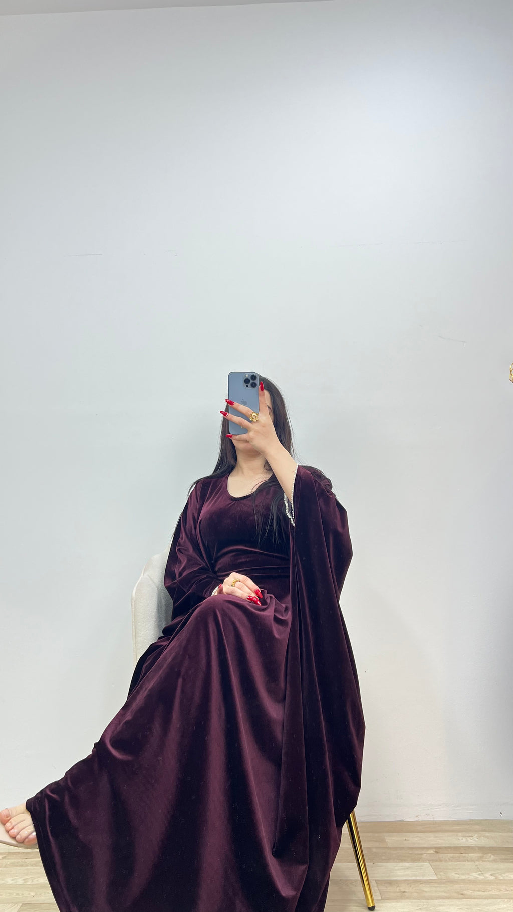 🤎 NARZIA – Robe papillon