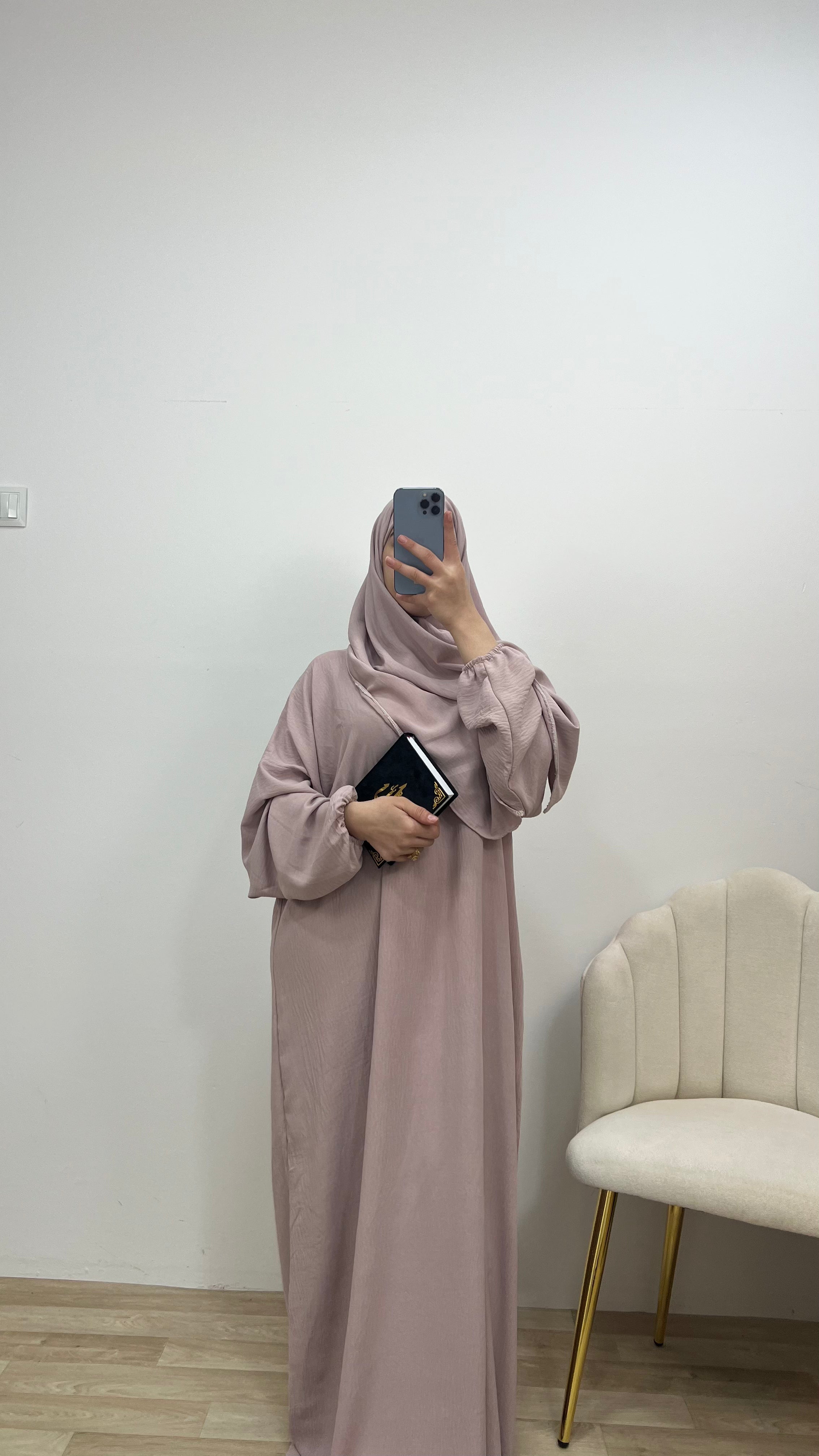 NARZIA طقم هبة (حجاب مع خيمار لاسق)