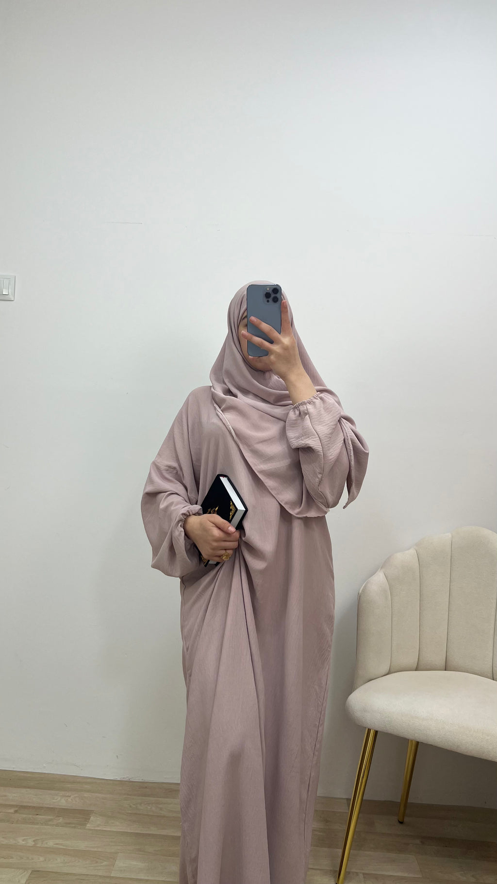 NARZIA طقم هبة (حجاب مع خيمار لاسق)