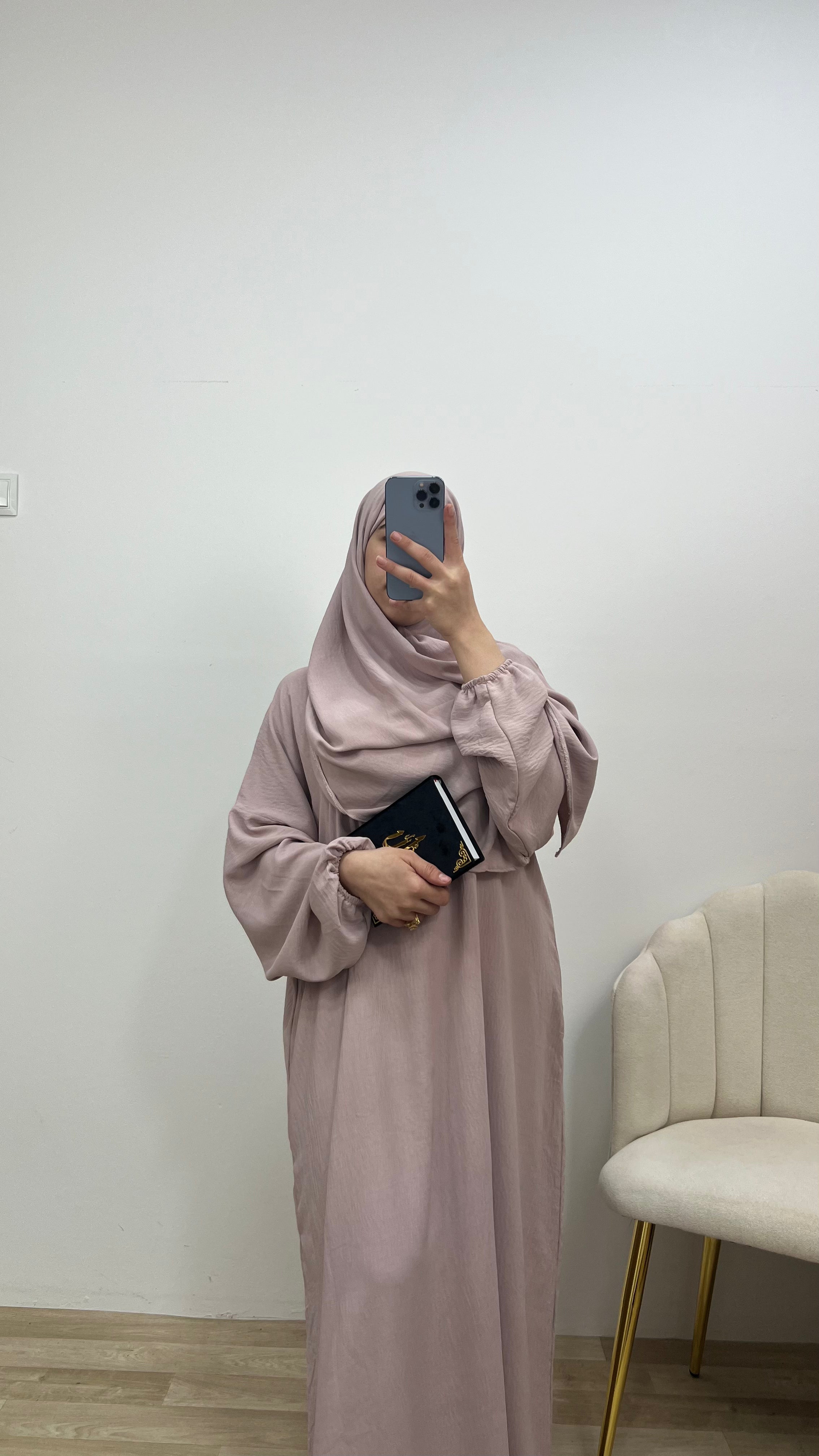 NARZIA طقم هبة (حجاب مع خيمار لاسق)