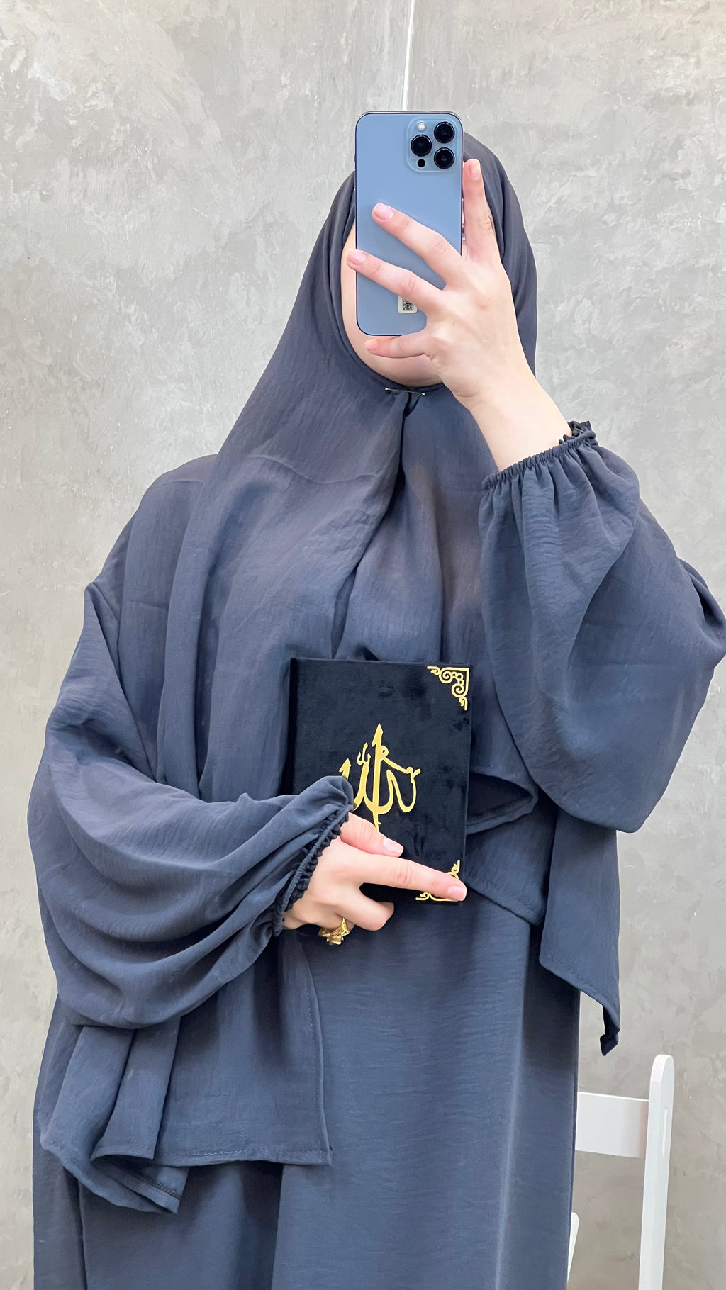 NARZIA طقم هبة (حجاب مع خيمار لاسق)