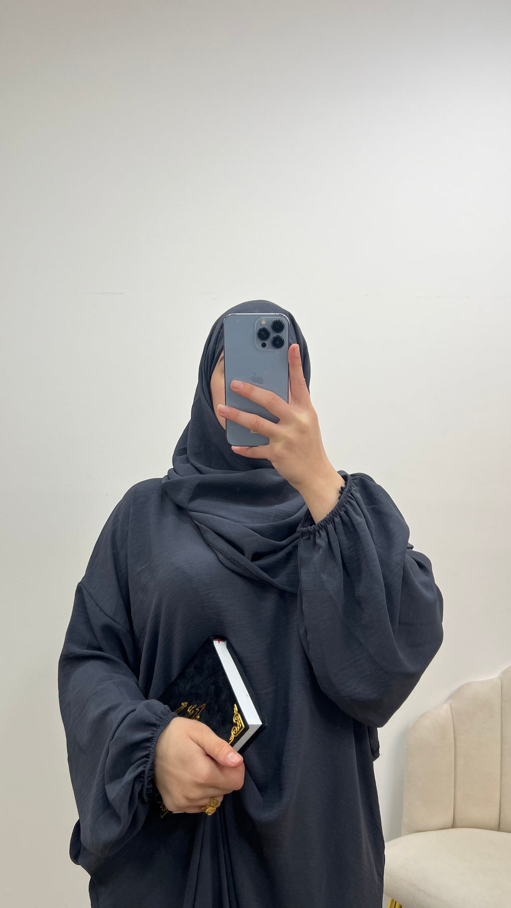 NARZIA طقم هبة (حجاب مع خيمار لاسق)